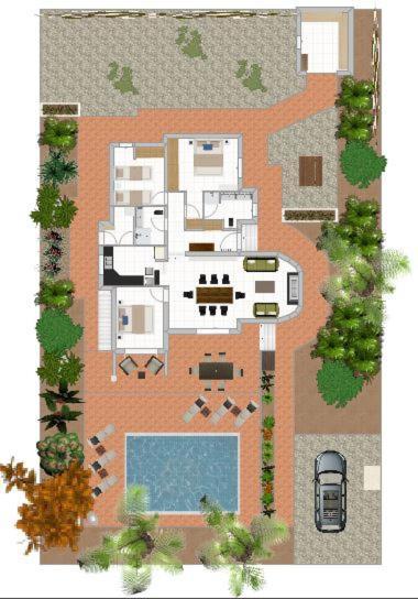 Private Villa Mit Eigenem Pool Unter Palmen Кала-Льенья Экстерьер фото